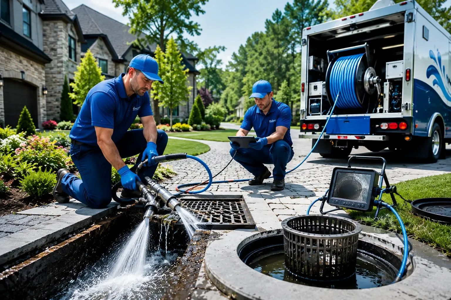 Local outdoor drain cleaning professionals in Orion, IL